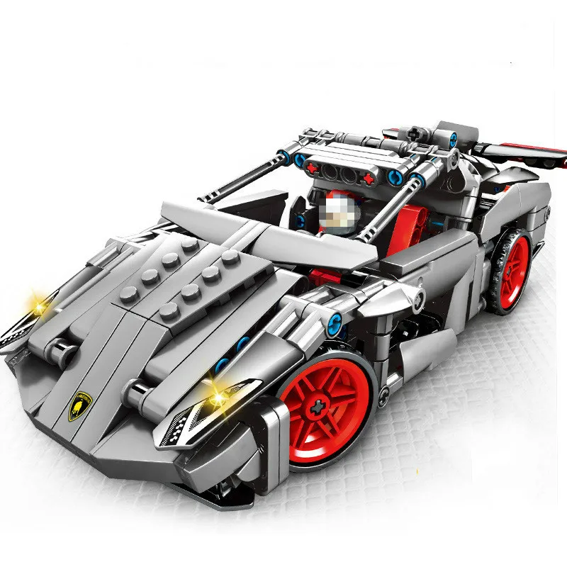 RC Technic супер гонщики серии скоростные чемпионы совместимые Потяните
