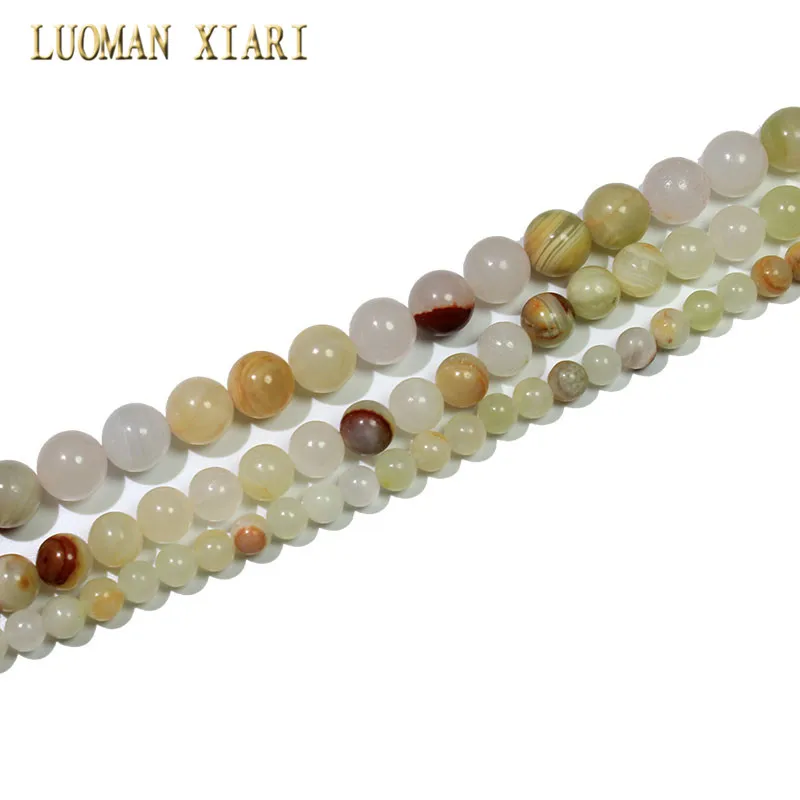 100% натуральный нефрит AAA из Афганистана круглые бусины камня стандартное