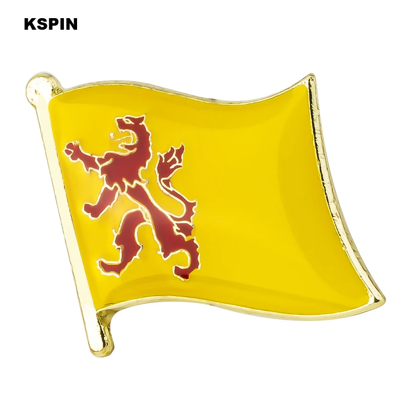 Utrecht Flag Badge Flag Brooch National Flag Lapel Pin International Travel Pins Collections XY0516
