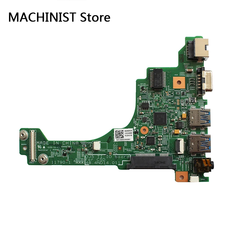 Оригинал для Dell vostro V131 USB LAN VGA Аудио разъем IO SATA Ethernet печатная плата 48 4nd14. 011 4nd02.