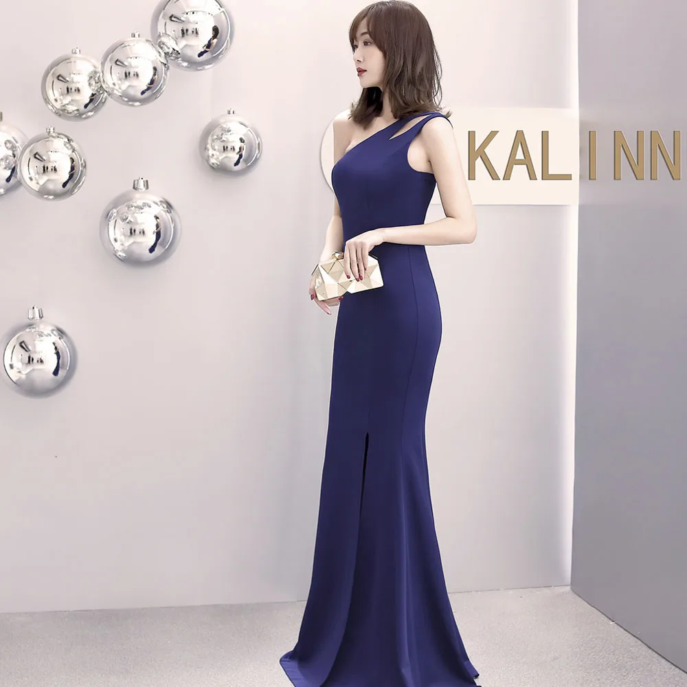 Сексуальное длинное вечернее платье русалки без рукавов на бретельках женское