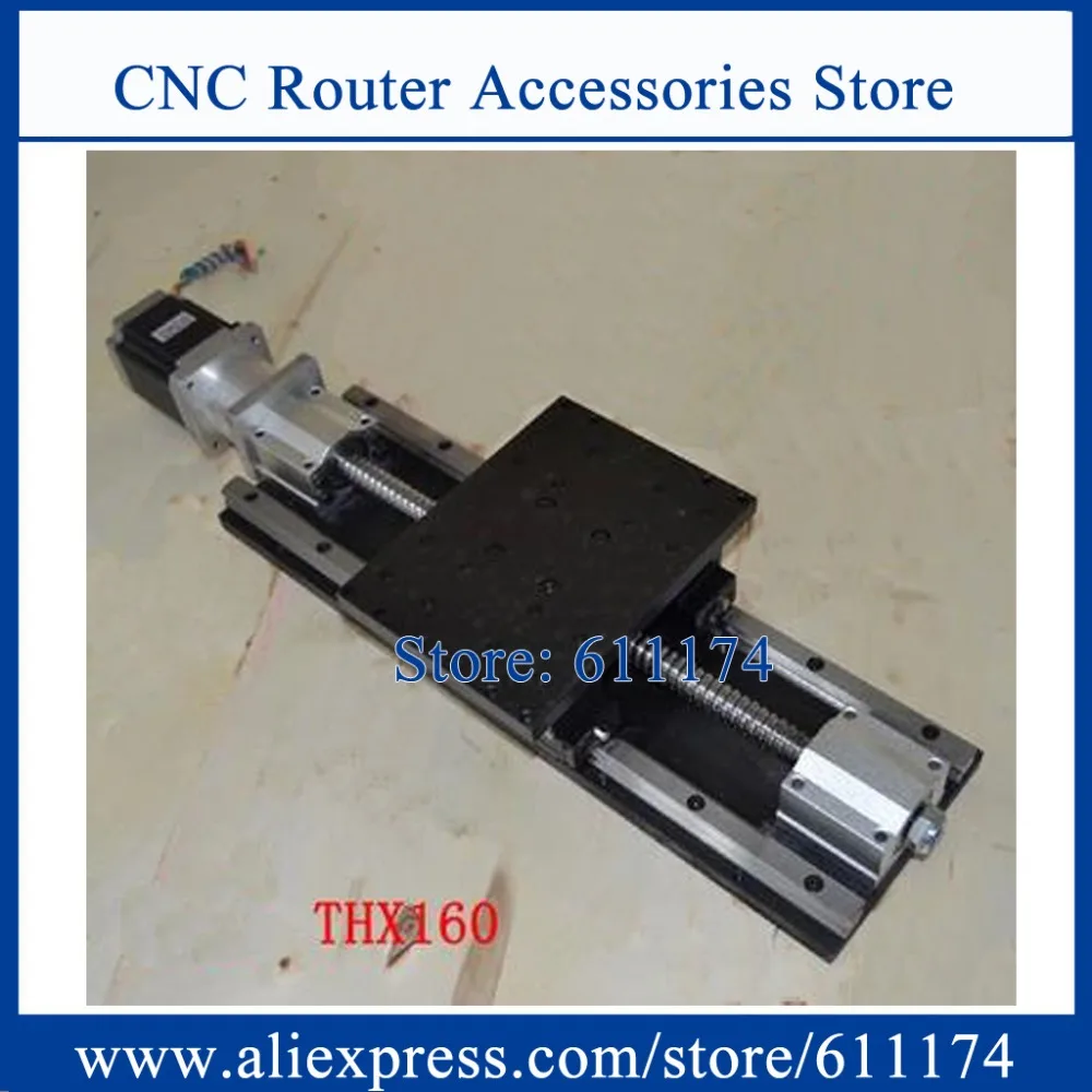 

CNC Sliding table, effective stroke 400mm Ball screw 1605 CNC Z axis Linear motion sliding table with NEMA34 stepper motor