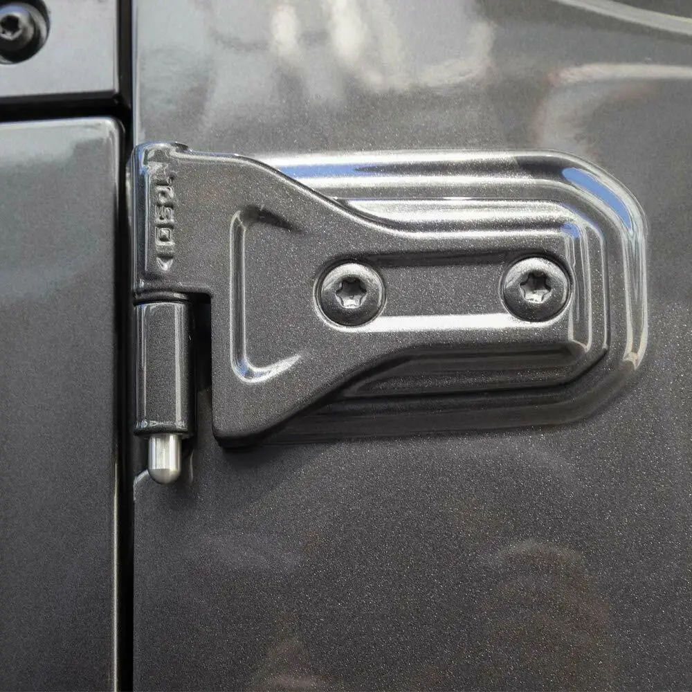 4 шт. Петля двери автомобиля гильзы Pin направляющие для 2007 2019 Jeep Wrangler JL 2