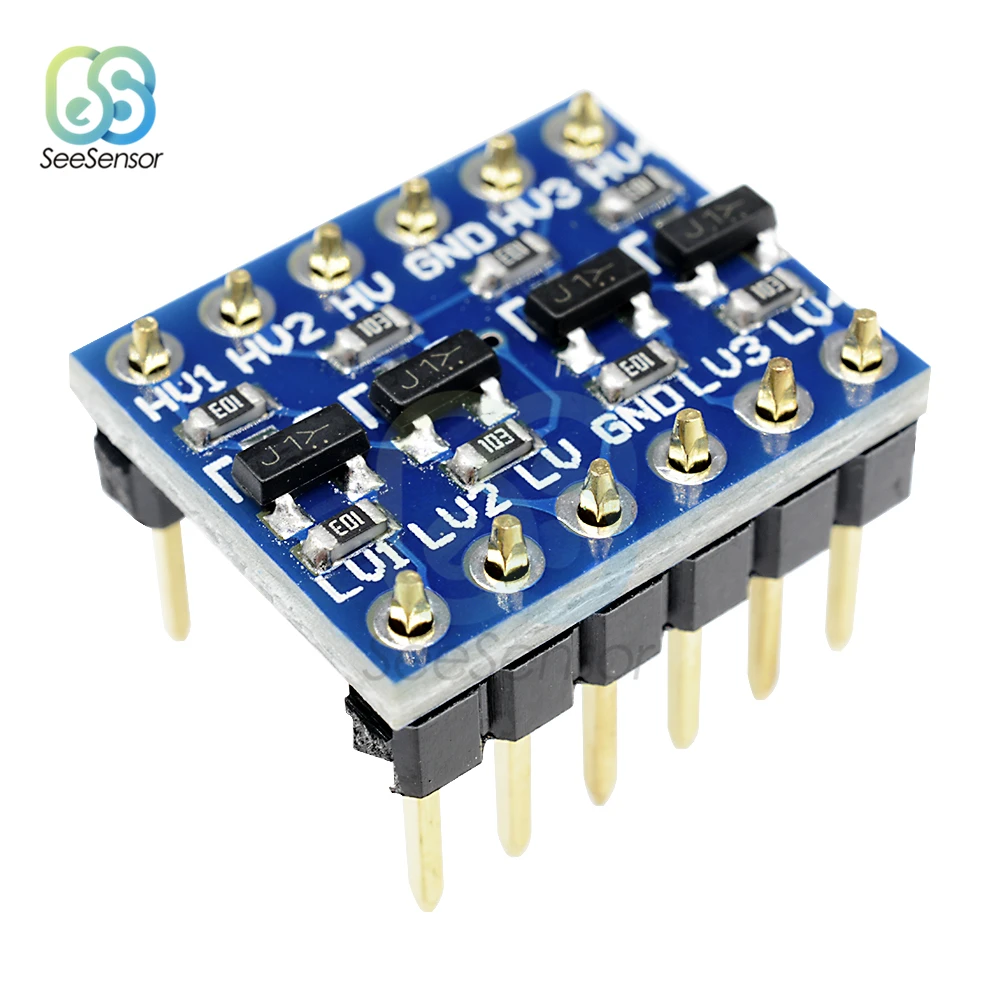 Преобразователь логического уровня IIC I2C двунаправленный Модуль платы