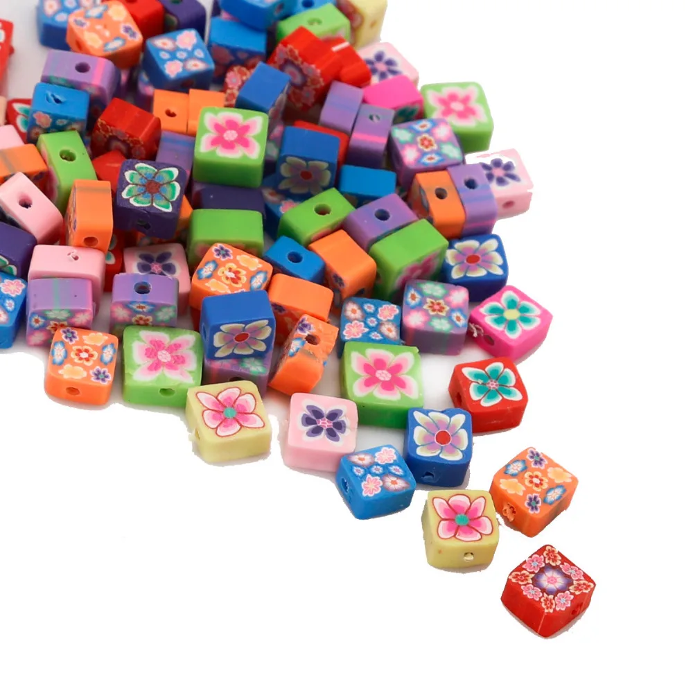 25 шт. разноцветные бусины из полимерной глины|bead jewelry projects|jewelry brandbeaded hair |