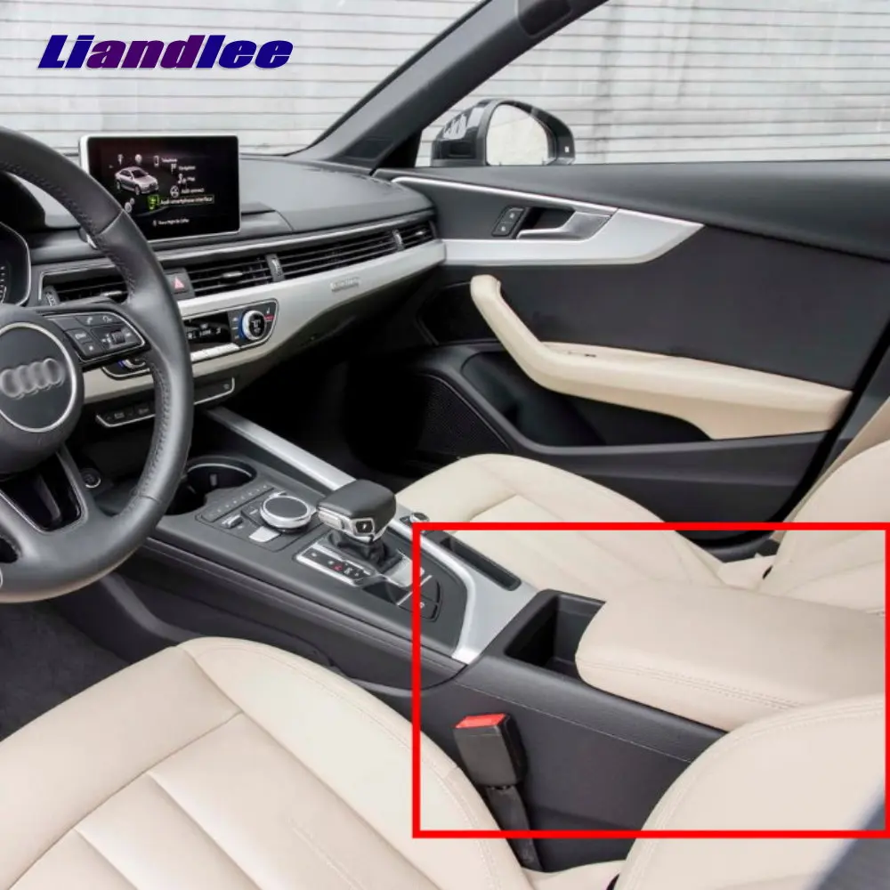 Liandlee для Audi A6(C7/4G) A7(4G8) Специальное скрытое автомобильное беспроводное зарядное устройство для хранения IPhone Android Iphone зарядное устройство