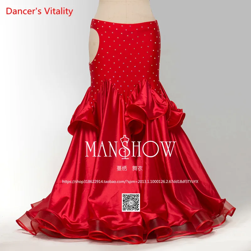 2018 Роскошная Профессиональная женская одежда для танца живота на заказ юбки с