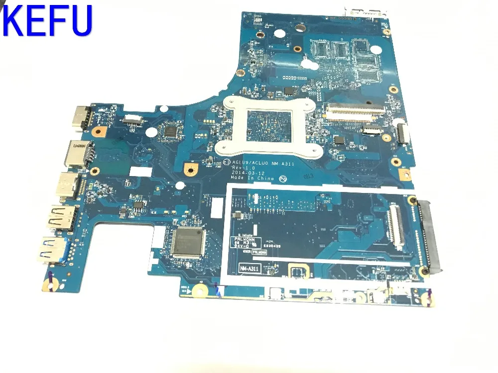 KEFU stock ACLU9/ACLU0 NM A311 для Lenovo G50 30 материнская плата ноутбука встроенный процессор