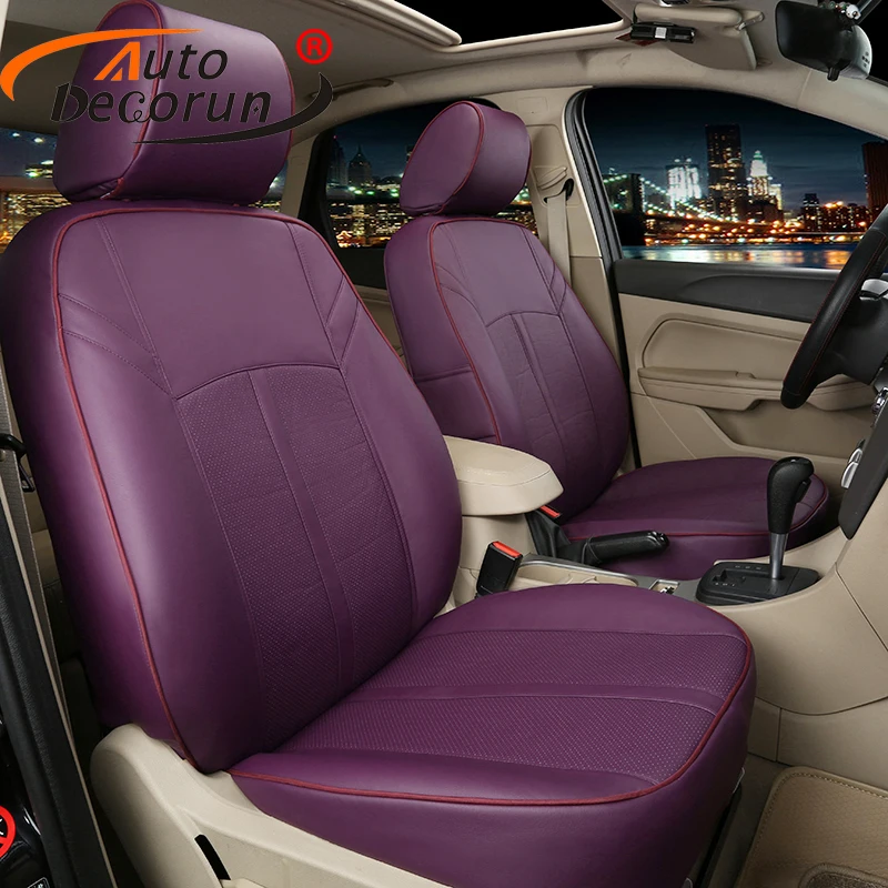 AutoDecorun, кожаный чехол на сиденье для toyota estima previa, чехлы на сиденья, набор, Автомобильная подушка, поддержка, аксессуары для автомобиля, стиль