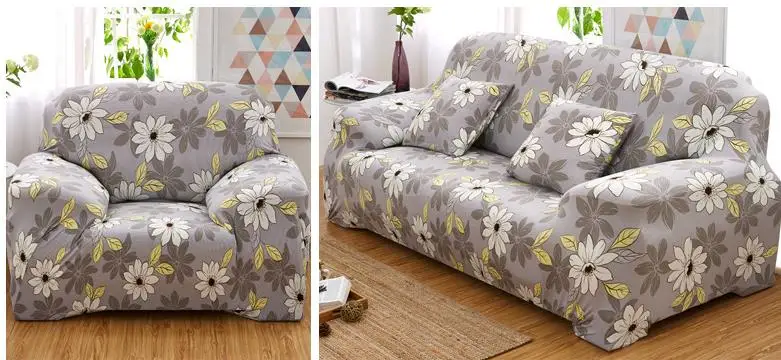 

flexible Stretch Sofa cover Big Elasticity Couch cover Loveseat sofa Funiture Cover 1pc - Machine Washable