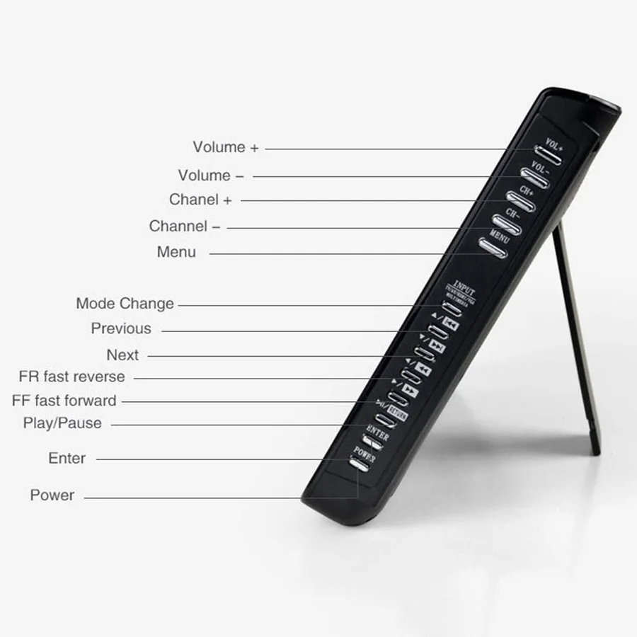 Бесплатная доставка цветной Аналоговый портативный телевизор 10 2 дюйма TFT LCD с