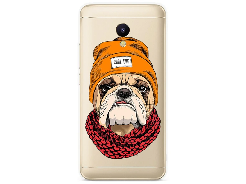 Силиконовый чехол для Meizu M5 M5S mini с 5 2-дюймовым принтом в виде классной кошки чехлы