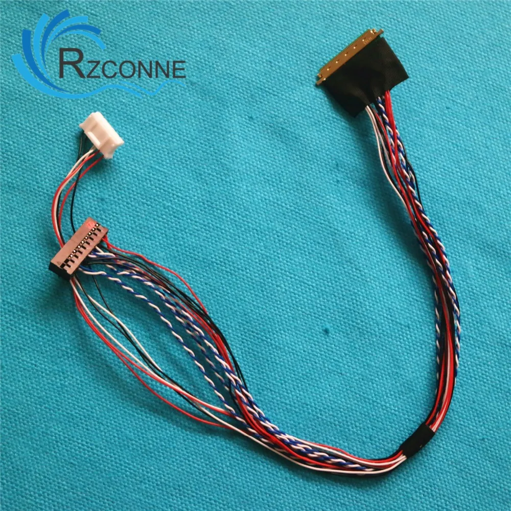 IPEX одиночный 6bit 40 Pins шаг 0 5 мм LVDS кабель для 10 1 дюймов 15 6 ch битная светодиодный ЖК