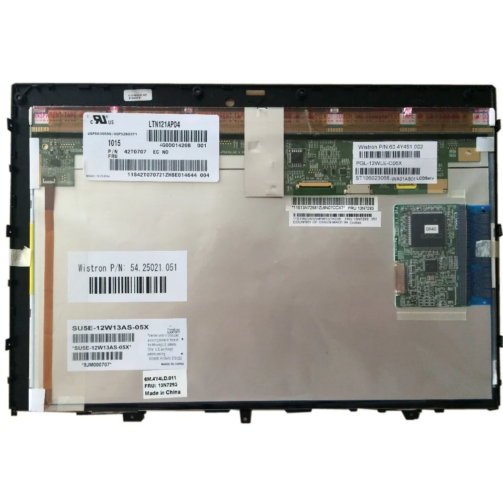 

Для планшета IBM X200 X201 сенсорный экран дигитайзер + ЖК-экран в сборе LTN121AP04