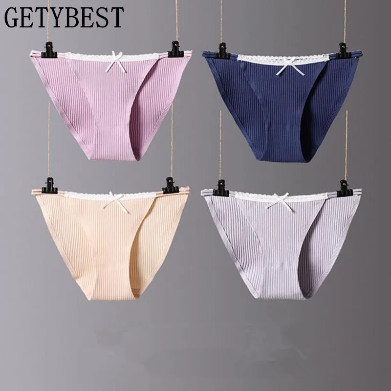 New Hot Women Sexy Seamless Underwear Women's T Panties G String Pants Briefs Cotton Panty Bow Calcinha Lingerie Tanga Thong |
