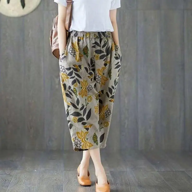 2019 новые Yfashion женские летние повседневные Модные с принтом тонкие свободные