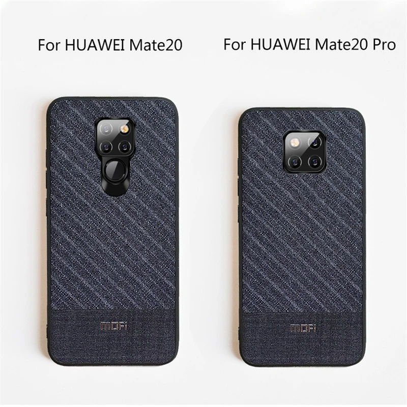 Чехол Mofi для Huawei Mate 20 pro чехол-накладка тканевый деловой чехол ручной работы