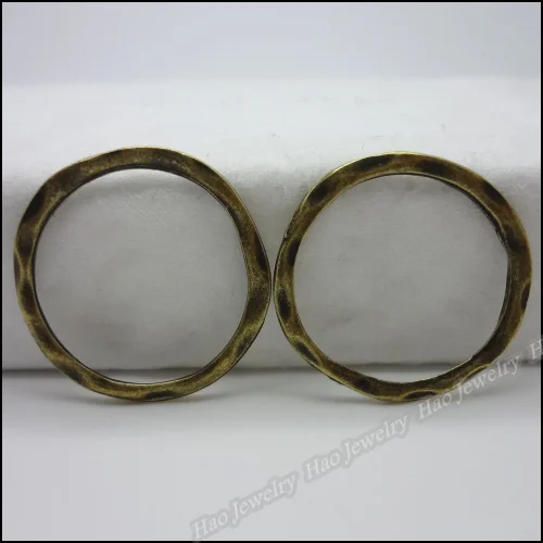 80 шт. винтажные подвески кольца из цинкового сплава|jewelry findings|necklace diyantique bronze |