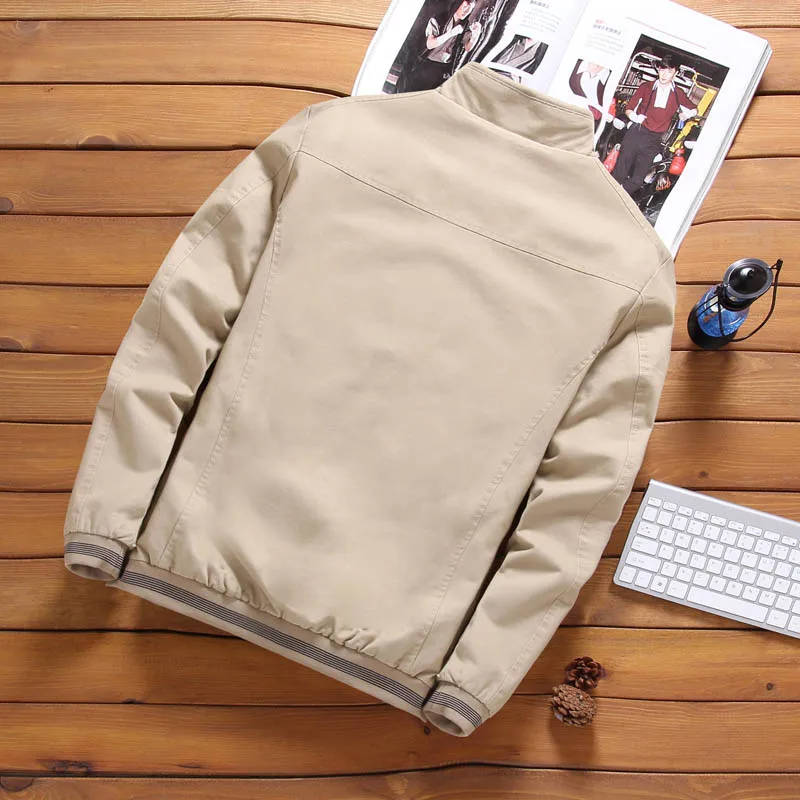 Новый 2019 для мужчин's осень зима с резьбой манжеты теплая куртка капюшоном