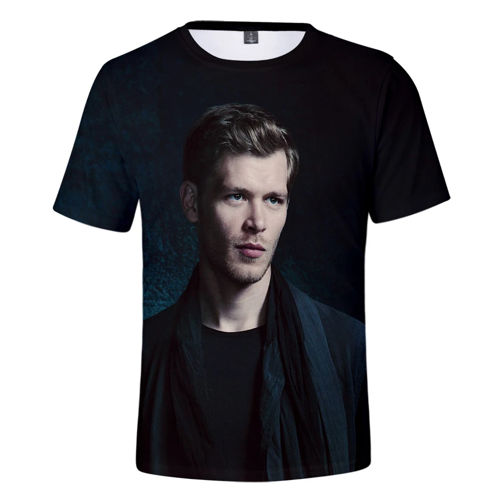 

Aikooki New Fashion Niklaus Mikaelson 3D T-shirts Men/Women Popular Casual Hip Hop T shirt Niklaus Mikaelson Men's T-shirt