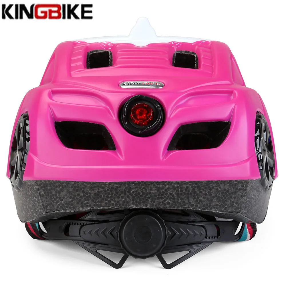 Шлем KINGBIKE детский спортивный для катания на коньках мультяшный автомобиль