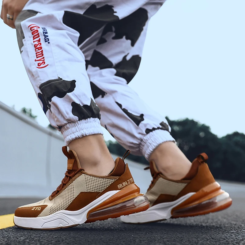 2019 Hot Sale Male Outdoors Breathable Mesh Sports Running Shoes Men Lightweight Comfortable Trainers Jogging Sneakers | Спорт и