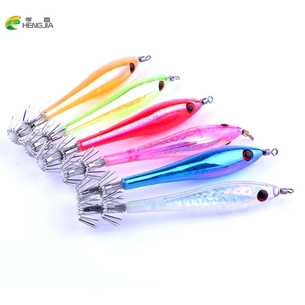 5 шт. флуоресцентная наживка для морской рыбалки|squid cuttlefish|fishing lurejig fishing |