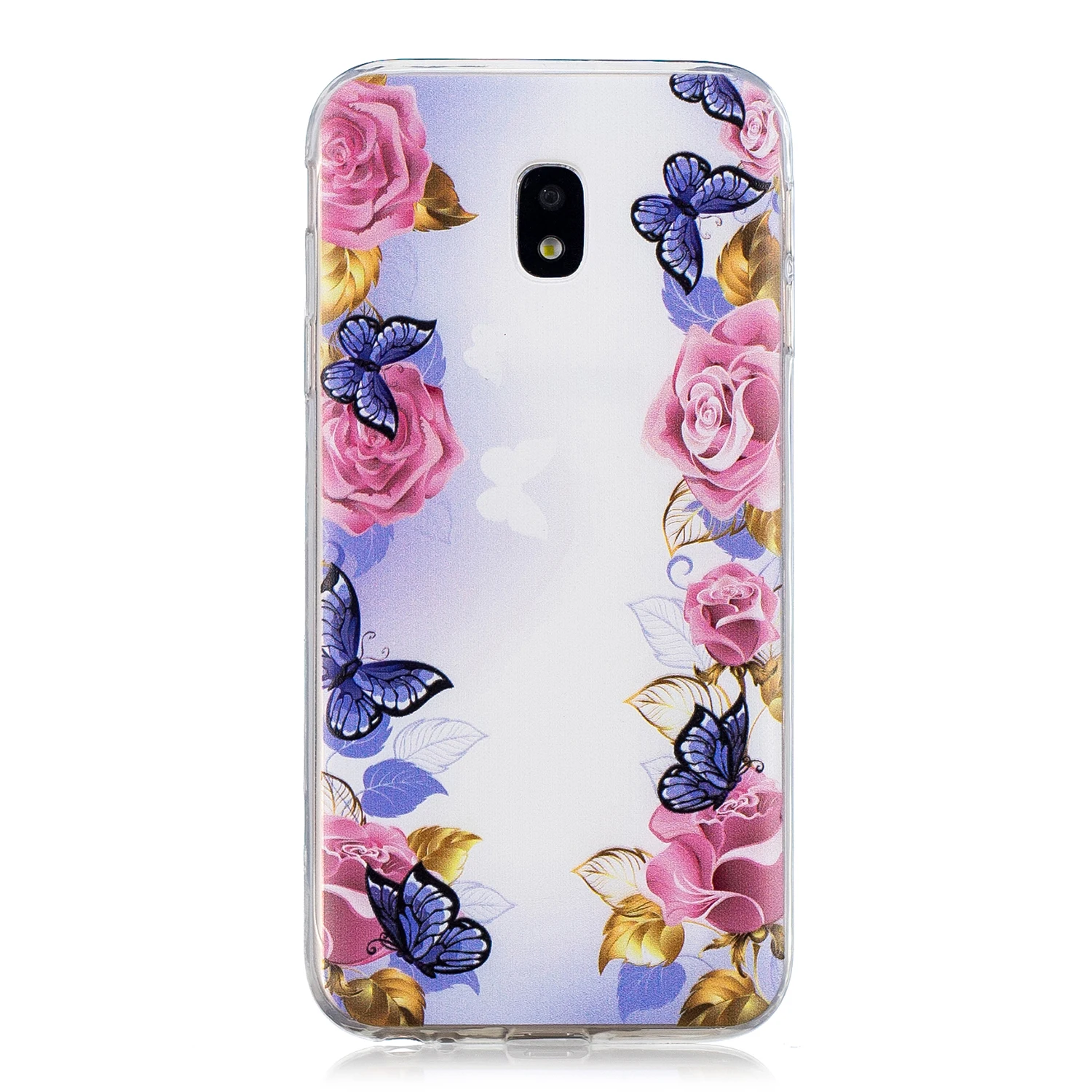 Мягкий ТПУ силиконовый чехол для Samsung Galaxy J3 J330 2017 EU версия окрашенные Чехлы J 3 330