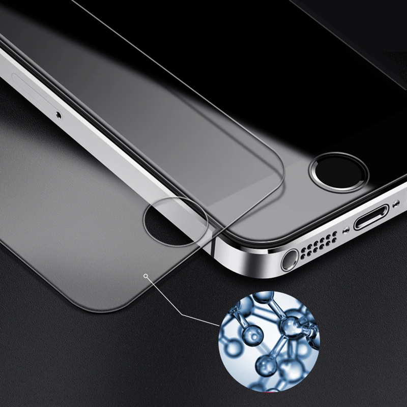 Защитное стекло для iphone 5S защитная пленка экрана из закаленного стекла чехол 5 6 S 7