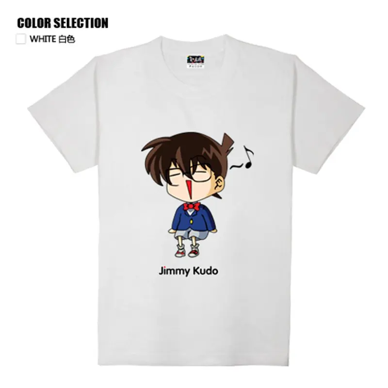 Модные аниме детективный Конан Детские футболки с принтом фантомного вора