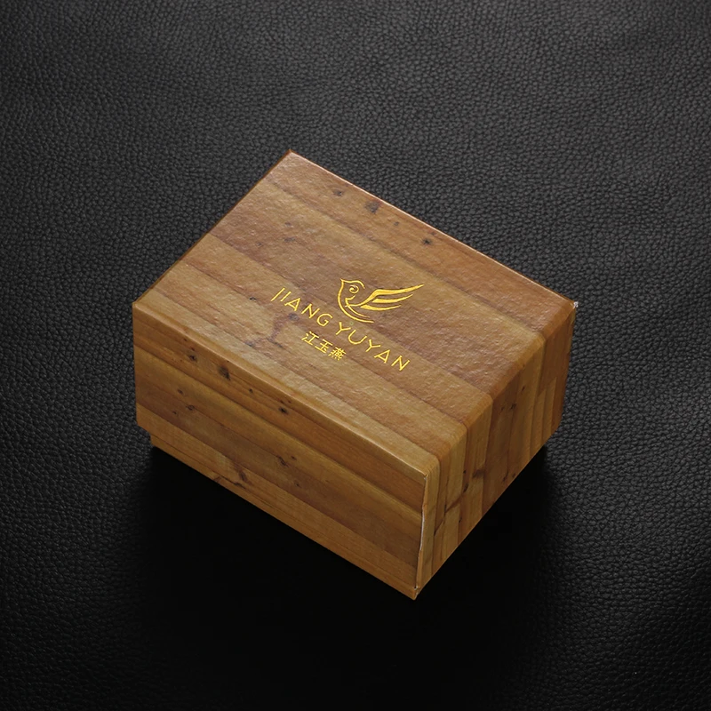 Прямоугольная Подарочная коробка упаковка для деревянных наручных часов