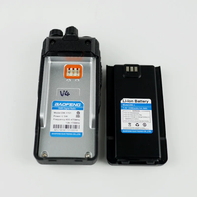 2018 цифровая рация DMR Baofeng с реальной яркостью 1024 CH Talkie Tier I & II UHF VHF портативный CB