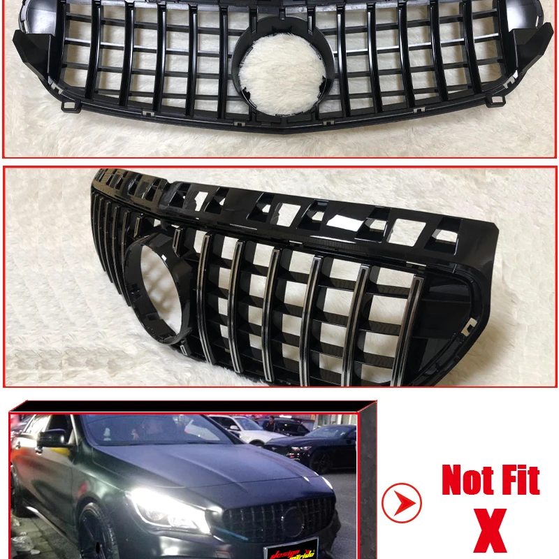 W176 A Class A45AMG grille grill A160 A180 200 GTS grills TO 09/ Silver Only For Pre facelift models to 09/ without sign