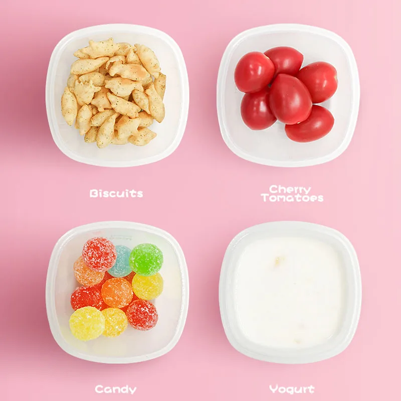 Комплект детской одежды из 4 предметов для пищевой контейнер фрукты хранения