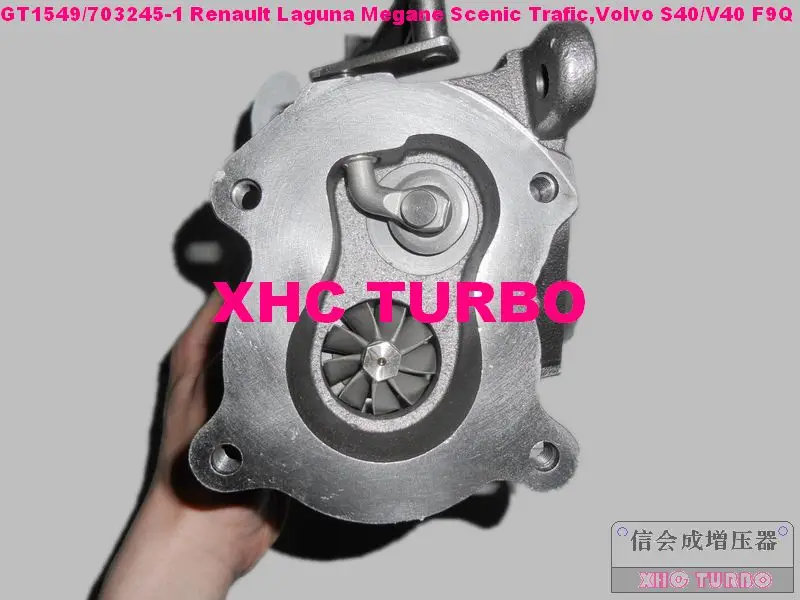 Новый турбокомпрессор GT1549S/703245 0001 751768 для Renault Megane SCENIC TRAFIC Volvo S40/V40 F9Q л л.с.|renault megane