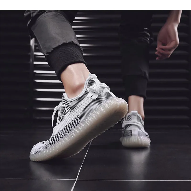 Лучшие продажи Для мужчин повседневная обувь 2019 Новый Спортивная прозрачное дно