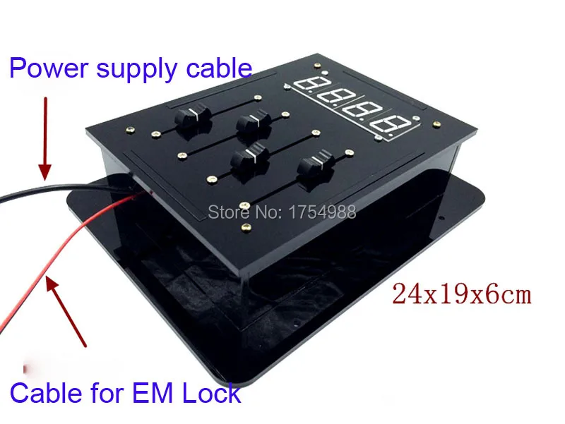 Новинка реквизит для побега в реальной жизни настраиваемый пароль с автофоном