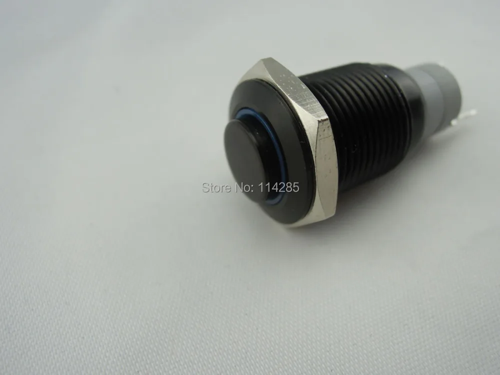 Металлическая кнопка включения/выключения ангельские глазки 12 В 16 мм |