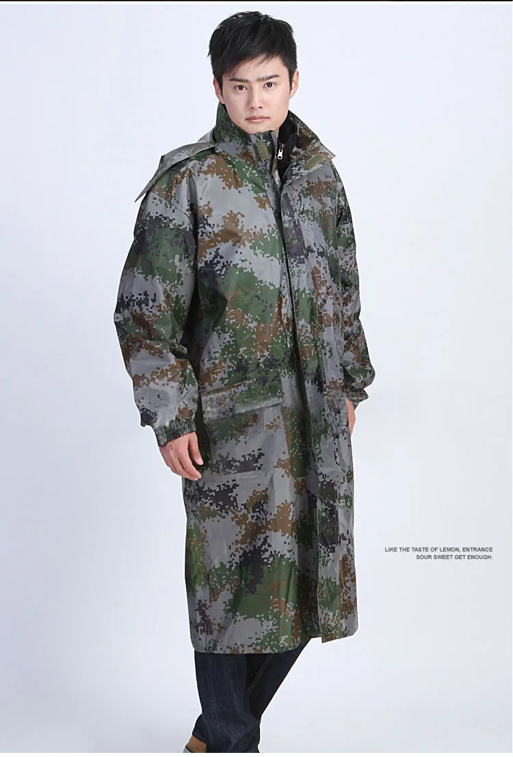 

Cycling Military Travel Camouflage Raincoat Poncho Backpack Waterproof Tent Mat Awning Mountain Climb Hunt Cycling Outdoor Coat