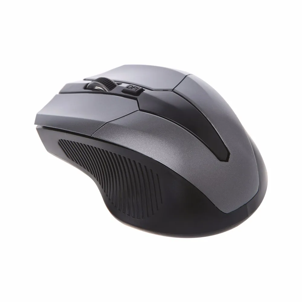 Игровая мышь 1200 dpi, 2,4 ГГц, оптическая беспроводная мышь, USB приемник для ПК, компьютера, 4 клавиши, мышь, 5 цветов, C42