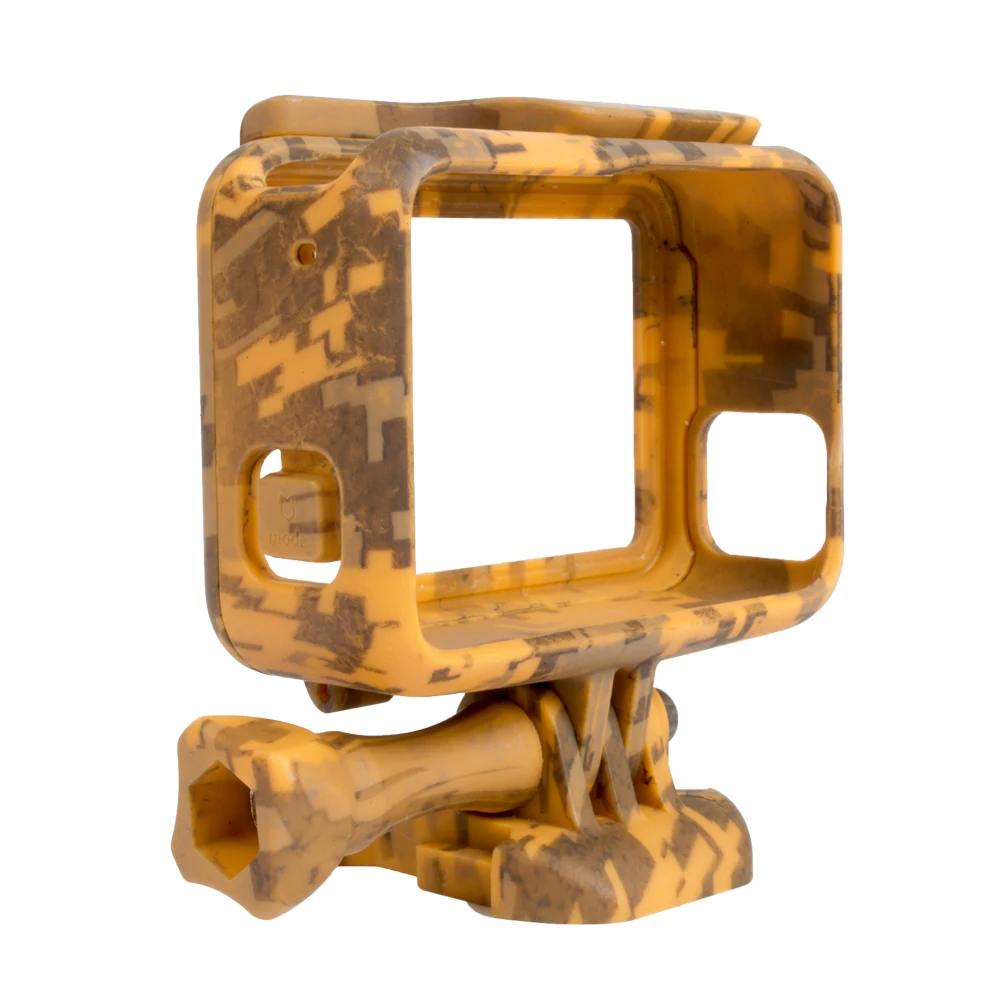 Защитный Камуфляж Рамки Корпус случае В виде ракушки Крышка для Go Pro Hero 5 спорт