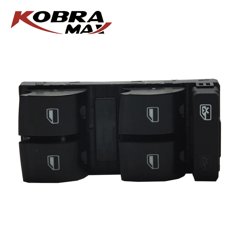 Панель переключателя стеклоподъемника KobraMax Master Power 8ED959851 подходит для Audi A4 B6 B7 Sedan