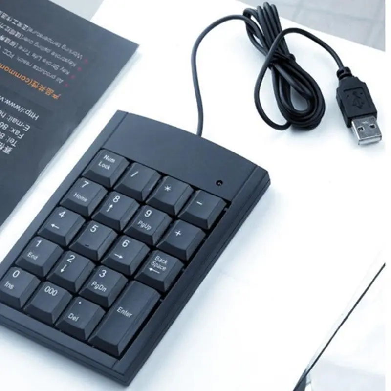 Цифровая клавиатура для ноутбука ПК компьютера USB Mini 19 клавиш|usb for pc|keyboard pc usbkeyboard