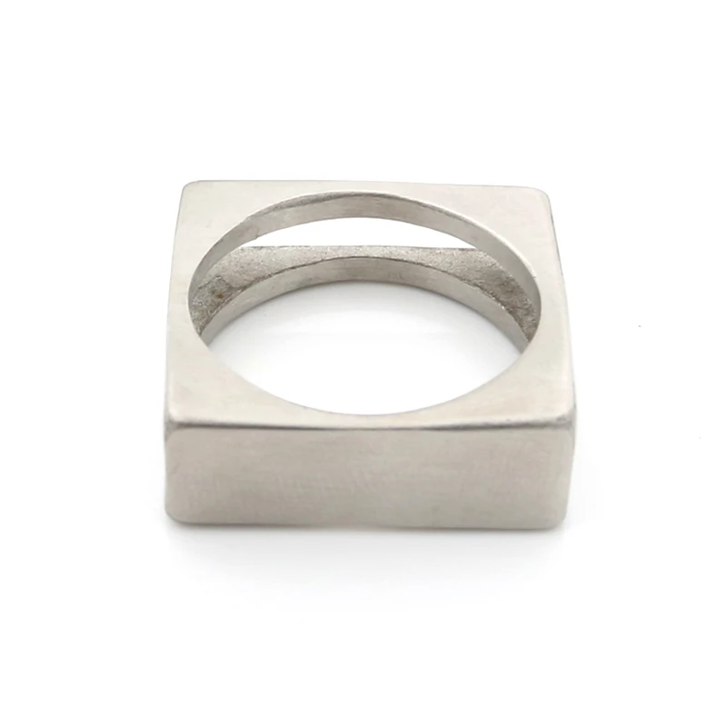 Promotions High Quality Stainless steel Men's Black Rock Punk Rings Cool Fashion Individuality Ring for Men Women Party Jewelry |