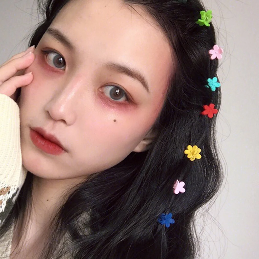 Бабочка пластмассовая заколка для волос 200 шт головных уборов красивые детские