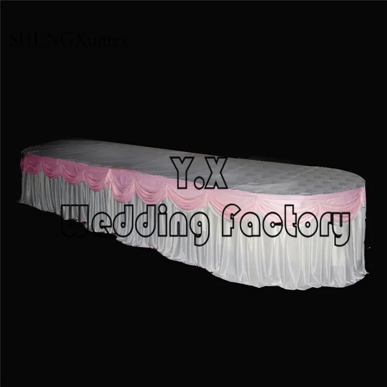 Скатерть для стола из ледяного шелка скатерть с драпировкой|table cloth skirting|table skirtsilk