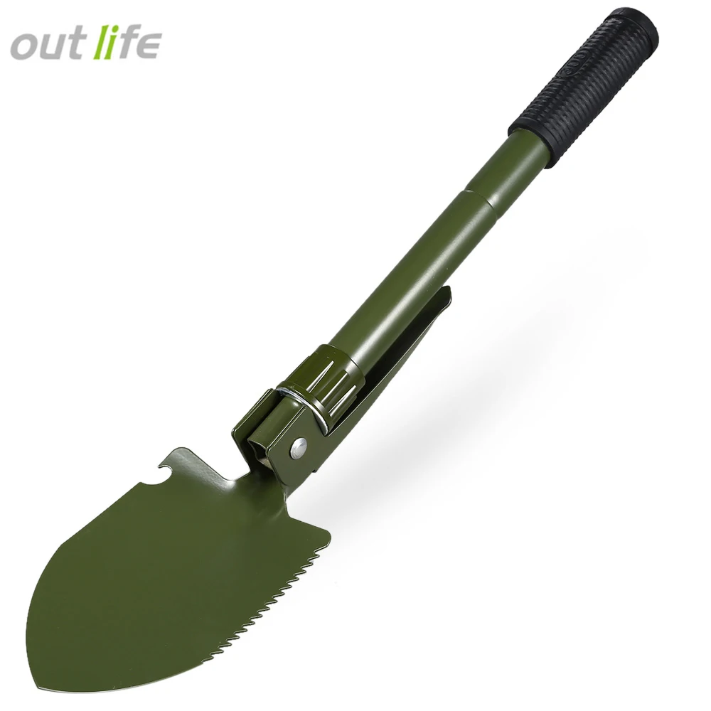 OutLife Многофункциональный Военное Дело Кемпинг Складная лопата Сверхлегкий