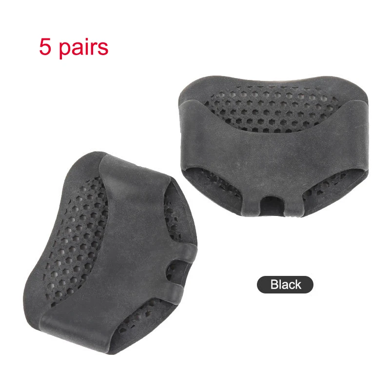 5 пар мягких подушечек на высоком каблуке амортизирующая Нескользящая плюсневая