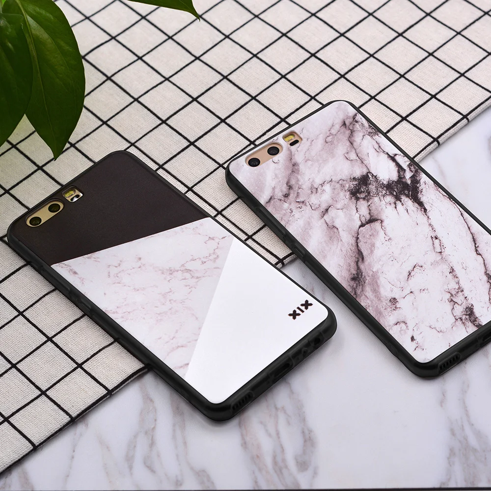 Для Huawei P10 Lite чехол Чехол под мрамор P9 2017 P8 P20 Pro Plus P Smart Honor 6A 6X 7X 8 9 Nova 2 Mate 10 |