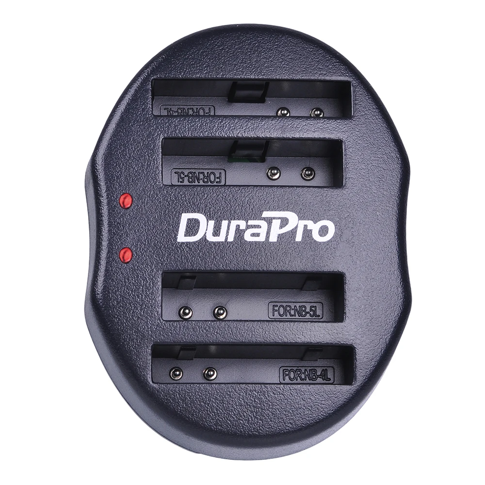 2 шт. DuraPro NB 5L NB5L литий ионная аккумуляторная батарея + USB двойное зарядное